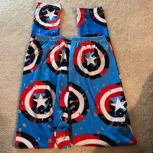 Captain America Leggings from Party City